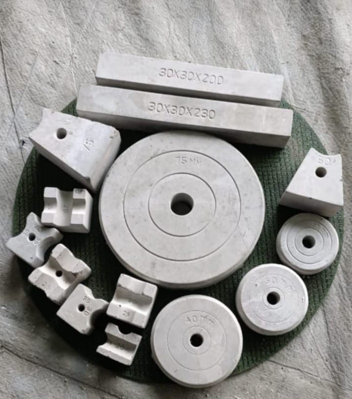 Concrete 60mm round cover blocks used in reinforcement, 60mm round RCC cover blocks for construction
